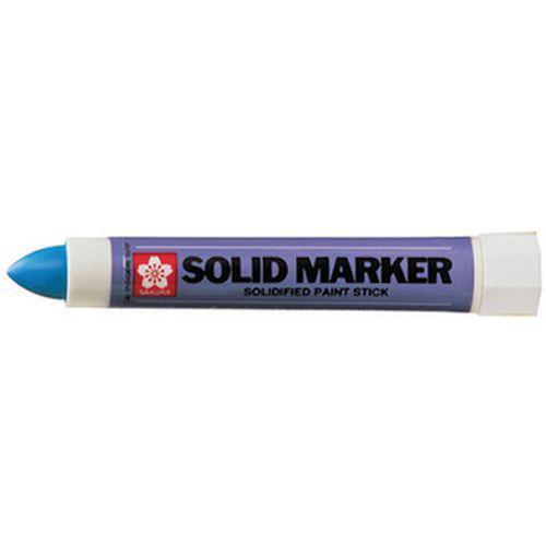 Lot de 6 Marqueur à usage industriel "Solid Marker", bleu thumbnail image 1