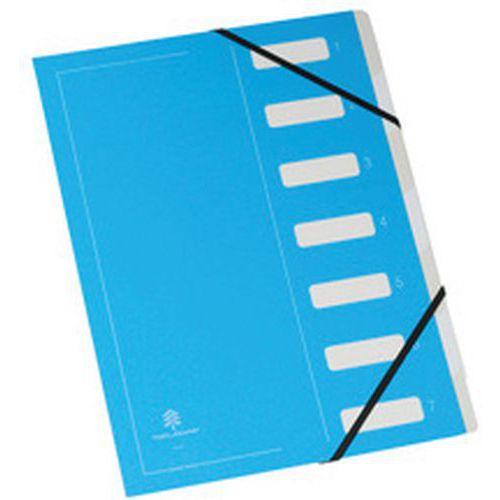 Lot de 6 Trieur série 122 "Flashy", 7 compartiments, bleu thumbnail image 1