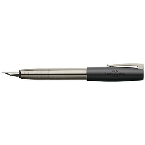Illustration de : Stylo plume LOOM Gunmetal brillant
