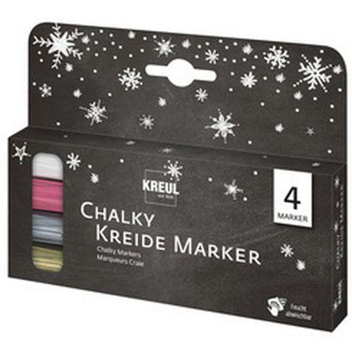 Set de 6 Marqueurs craie Chalky, Medium, kit de 4 Hiver thumbnail image 1