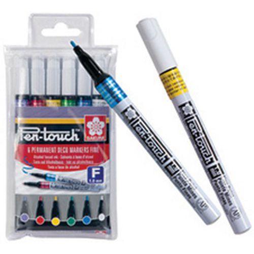 Illustration de : Marqueur permanent Pen-Touch Fin