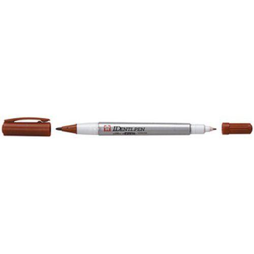 Lot de 6 Marqueur permanent Identi Pen, brun thumbnail image 1