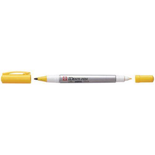 Lot de 6 Marqueur permanent Identi Pen, jaune thumbnail image 1