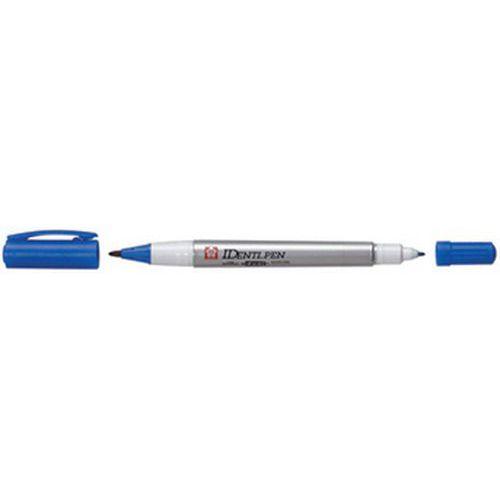 Lot de 6 Marqueur permanent Identi Pen, bleu thumbnail image 1