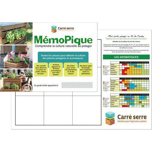 Illustration de : Ensemble de bacs de culture 900 L Carre Serre