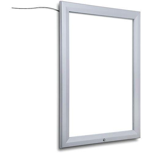 Vitrine d´extérieur, verrouillable, Bords lumineux LED_Jansen Display thumbnail image 1