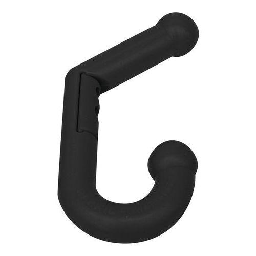 Patère double Parkid - pièce de fixation - vis bois - noir thumbnail image 1