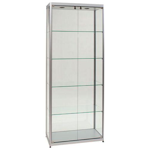 Vitrine d'exposition - 800 x 400 x 2000 mm - Manutan Expert thumbnail image 1