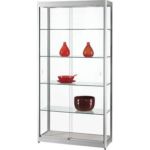 Vitrine d'exposition - 1000 x 400 x 2000 mm - Manutan Expert thumbnail image 1