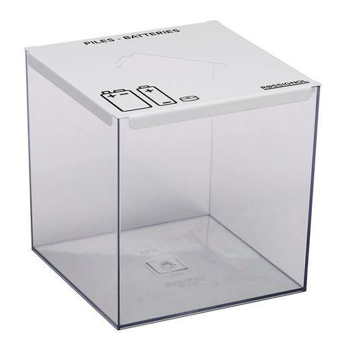 Collecteur de piles à poser Pileo 7L Blanc 9016 thumbnail image 1