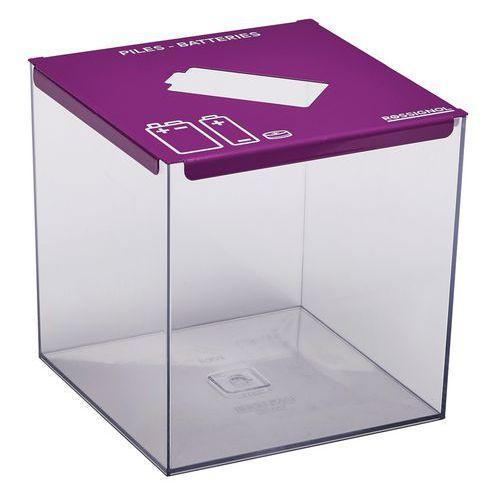 Collecteur de piles à poser Pileo 7L Violet 4008 thumbnail image 1