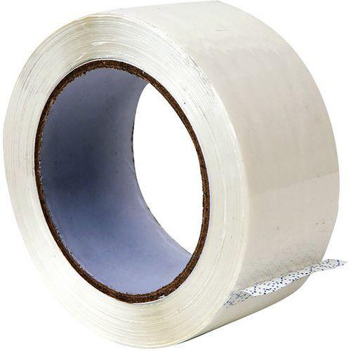 Lot de 36 Adhésif PP Acrylique Sans Bruit Blanc 48 mm x 100 m thumbnail image 1