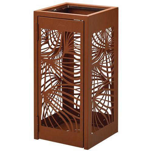 Poubelle Bella 110L - effet corten thumbnail image 1