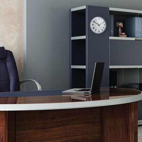 Illustration de : Horloge silencieuse magnétique Magneto - Orium