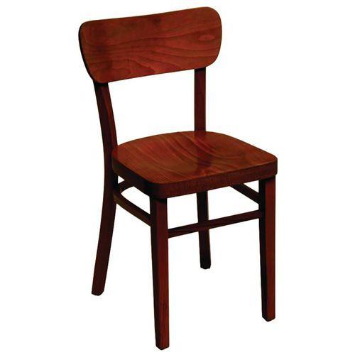 Chaise Gladys teinte wengée thumbnail image 1
