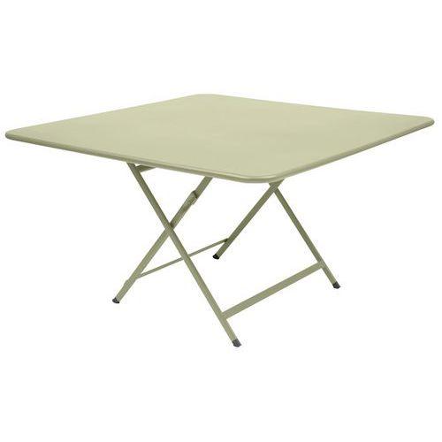 Illustration de : Table Caractère 128 x 128 cm Fermob