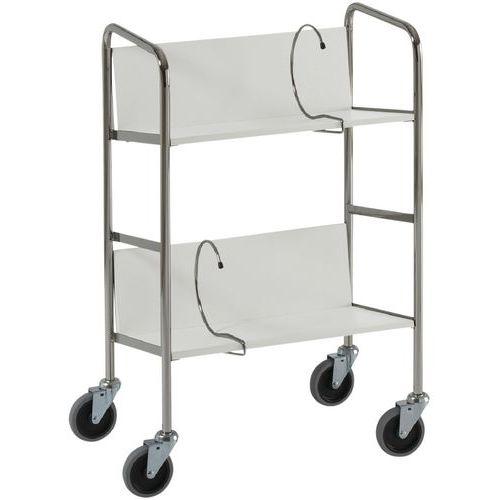 Chariot à classeurs - 2 plateaux - Capacité 75 kg thumbnail image 1