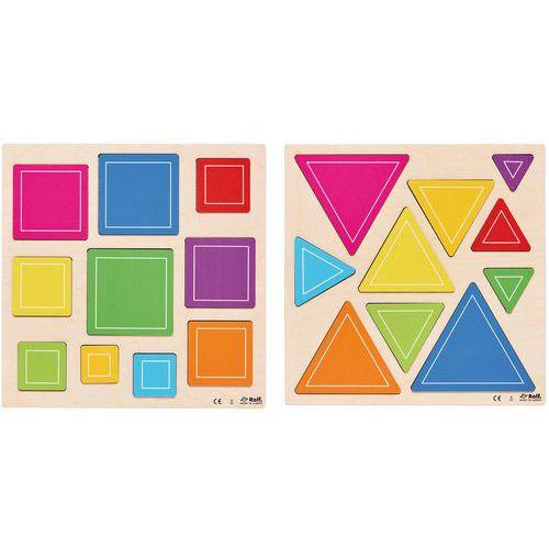 Lot 2 puzzles relief thumbnail image 1