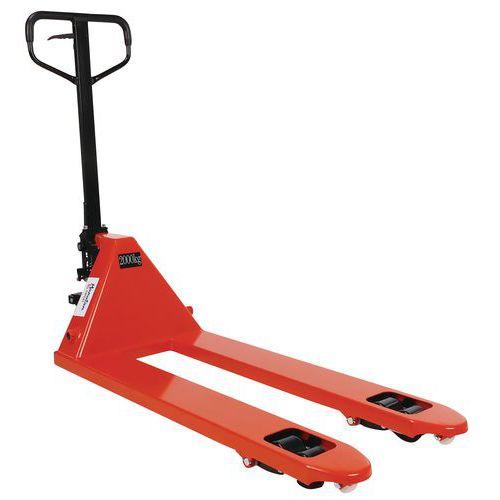 Transpalette manuel force 2000 kg longueur fourche 1150 mm - Manutan Expert thumbnail image 1