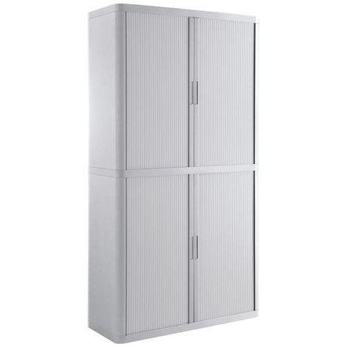 Illustration de : Armoire métal hauteur 204 cm - Manutan Expert