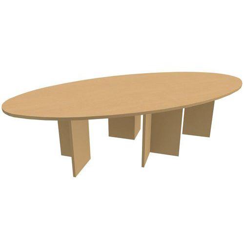 Table de réunion ovale Quatuor - Manutan Expert thumbnail image 1
