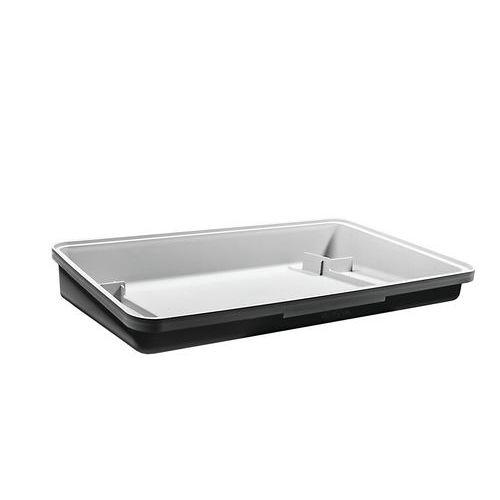 Tiroir + guides pour table Opti+, gris foncé thumbnail image 1