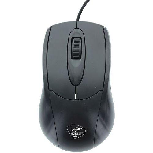 Illustration de : Ensemble Clavier + Souris avec pavé numérique filaire Mobility Lab