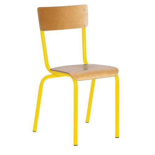 Illustration de : Chaise Atlas 4 Pieds - Manutan Expert