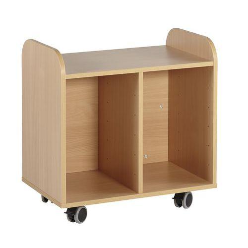 Illustration de : Meuble 2 colonnes - Manutan Expert