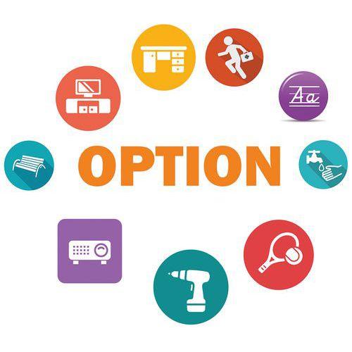 Illustration de : Rehausse inox ouverte 1 étagère lave vaisselle CE60 Hoonved