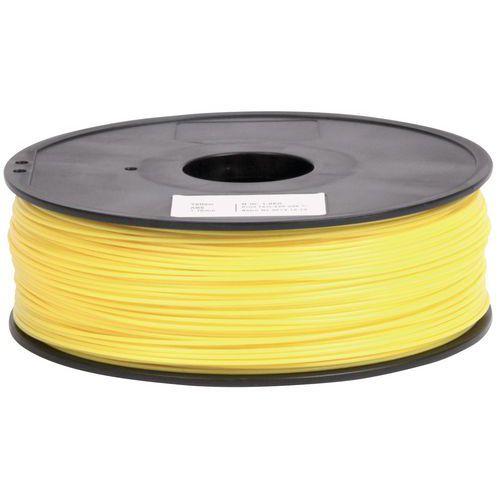 Filament générique ABS+  Ø 1,75mm Jaune thumbnail image 1