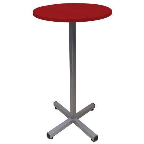 Illustration de : Mange debout Inès plateau rond Ø 60 cm - Rodet