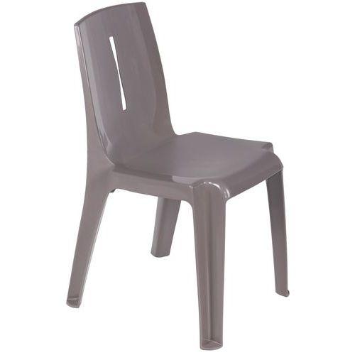 Lot 8 chaises Salsa classées au feu M2 coloris taupe thumbnail image 1
