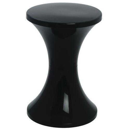 Lot 2 tabourets polypropylène Tam Tam Pop noir thumbnail image 1