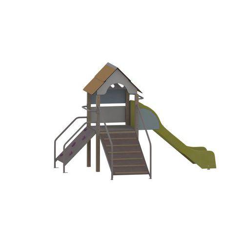 Illustration de : Structure Fripounette Baby grimpe bois Wiki Cat