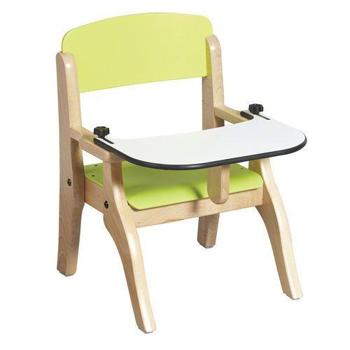 Fauteuil Lili avec tablette amovible T0 coloris vert thumbnail image 1