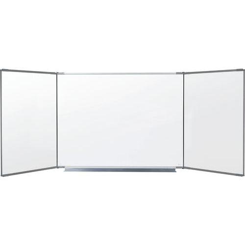 Tableau blanc standard triptyque 120x200 cm + 2x 120x100 cm blanc projection- e3 thumbnail image 1