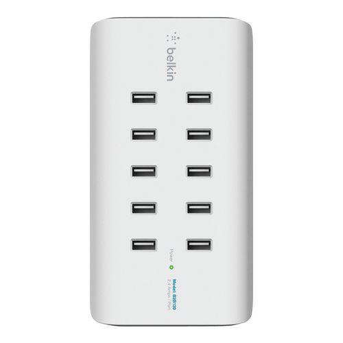 Illustration de : Chargeur USB 10 ports (2,4 A, EU) Belkin