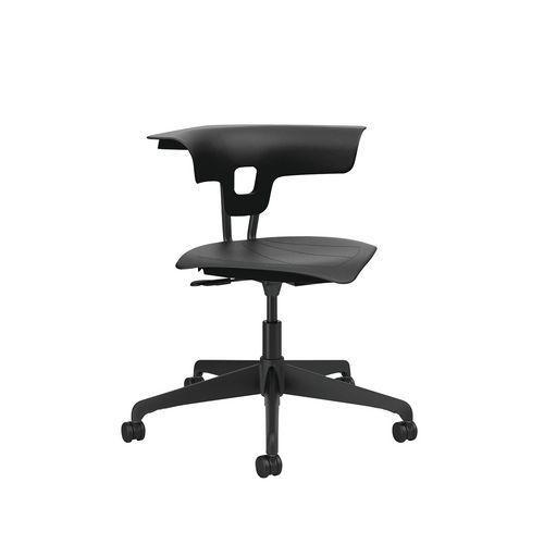 Chaise hauteur réglable Ruckus base sur roulettes thumbnail image 1