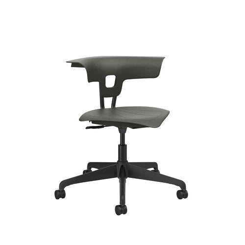 Chaise hauteur réglable Ruckus sur roulettes, assise coloris anthracite thumbnail image 1