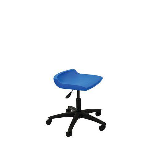 Tabouret technique coque polypropylène sur roulettes - Postura+ thumbnail image 1