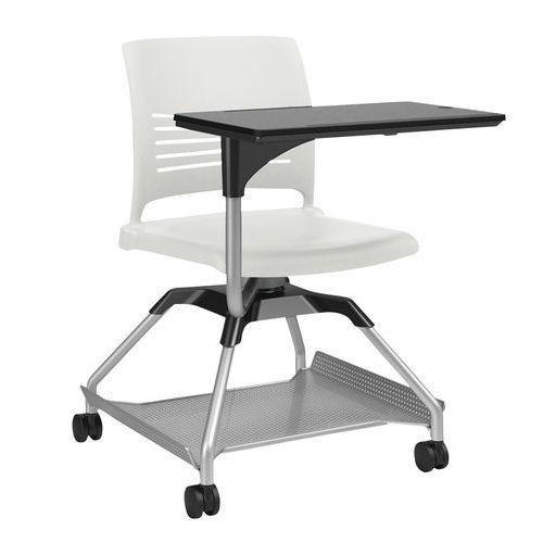 Chaise Learn2 Strive coque avec tablette - coton - sur roulettes thumbnail image 1