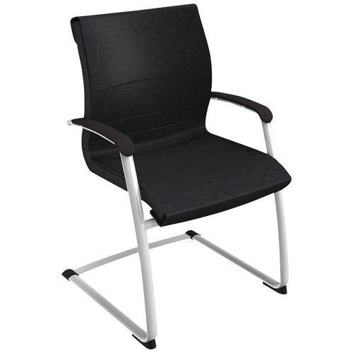 Fauteuil visiteur Dama simili cuir Quadrifoglio thumbnail image 1