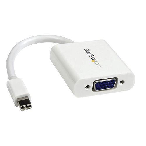 Adaptateur / Convertisseur vidéo Mini DisplayPort - VGA - M/F - Blanc thumbnail image 1