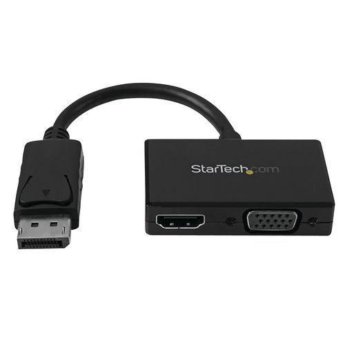 Adaptateur audio/vidéo de voyage-Convertisseur 2-en-1 DisplayPort thumbnail image 1