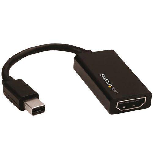 Adaptateur Mini DisplayPort vers HDMI-M/F-Ultra HD 4K 60 Hz-Noir thumbnail image 1