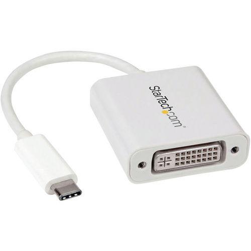 Illustration de : Adaptateur vidéo USB Type-C vers DVI M/F StarTech