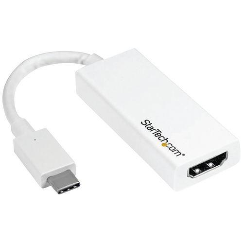 Adaptateur vidéo USB-C vers HDMI M/F Ultra HD 4K StarTech thumbnail image 1