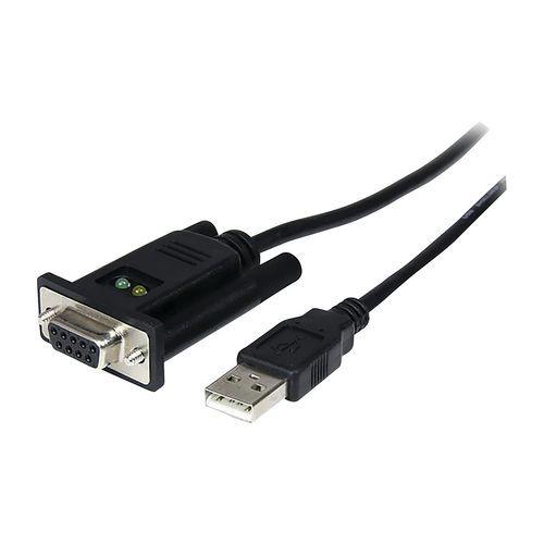 Câble adaptateur DCE USB vers série RS232 DB9 null modem thumbnail image 1