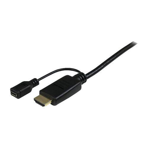 Illustration de : Câble adaptateur HDMI vers VGA M/M 1,8m StarTech
